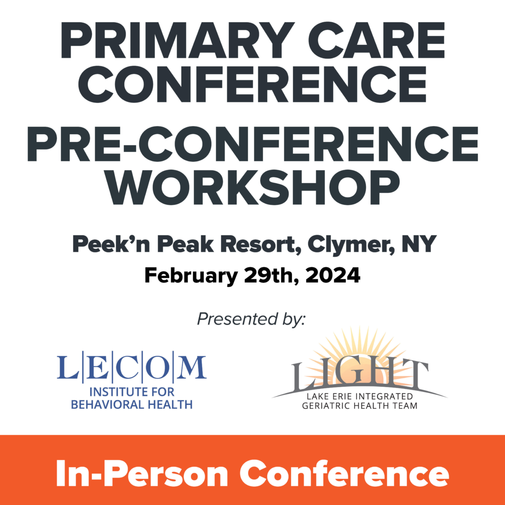 Primary Care Conference 2024 Pre Conference Workshop In Person Conference